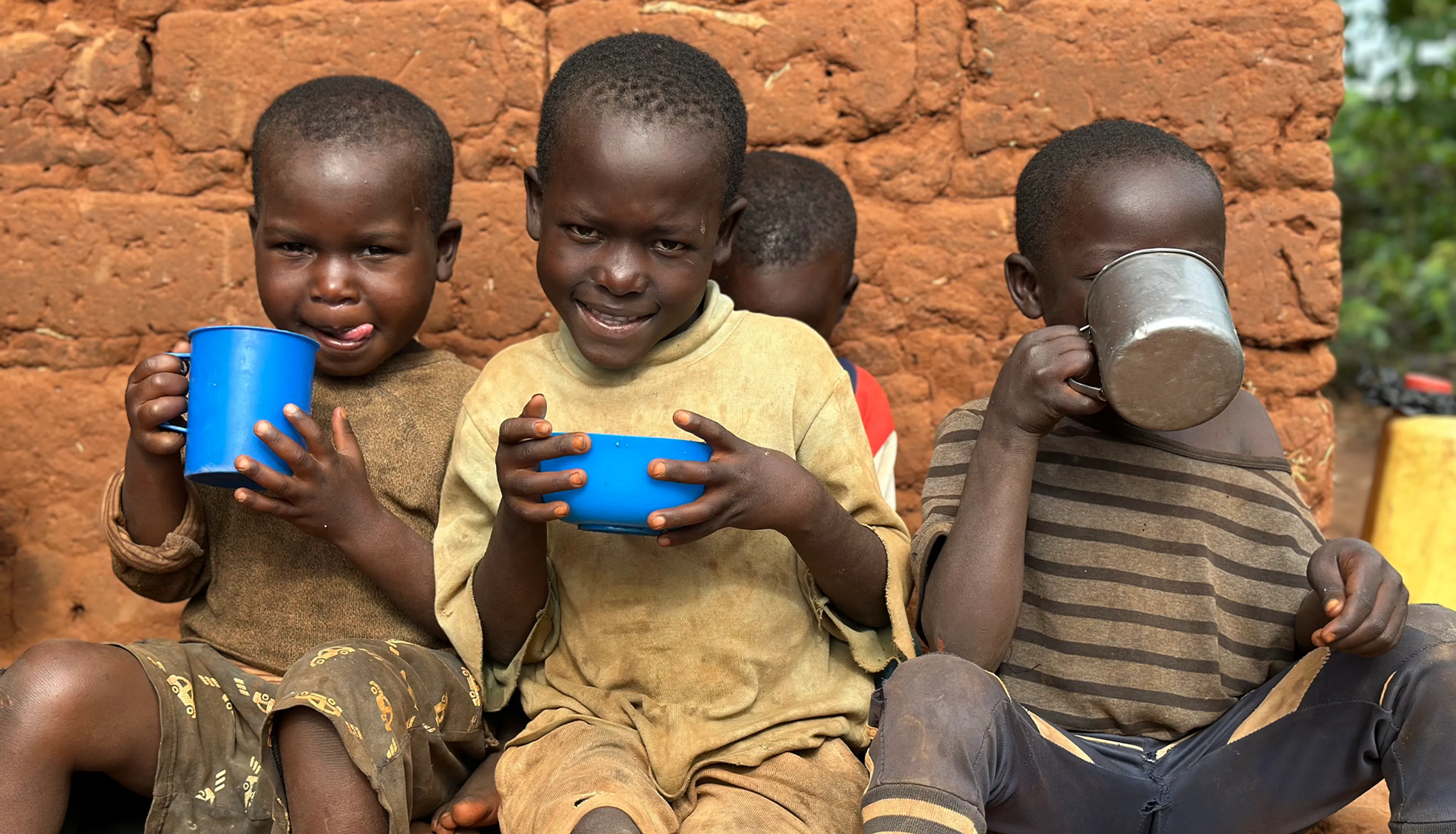 Hoop voor gevluchte gezinnen in Oeganda