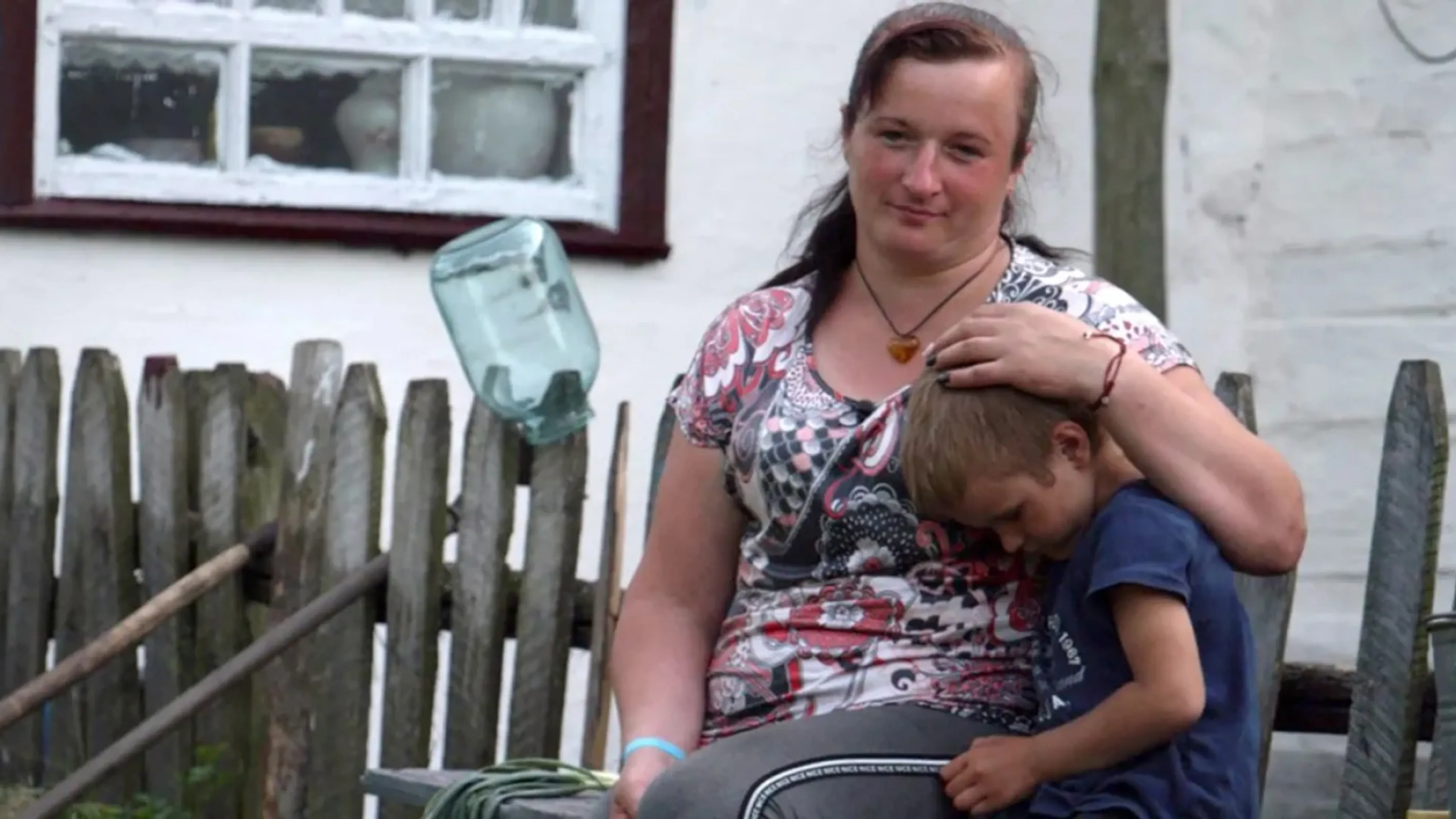 Gezinnen in Oekraïne