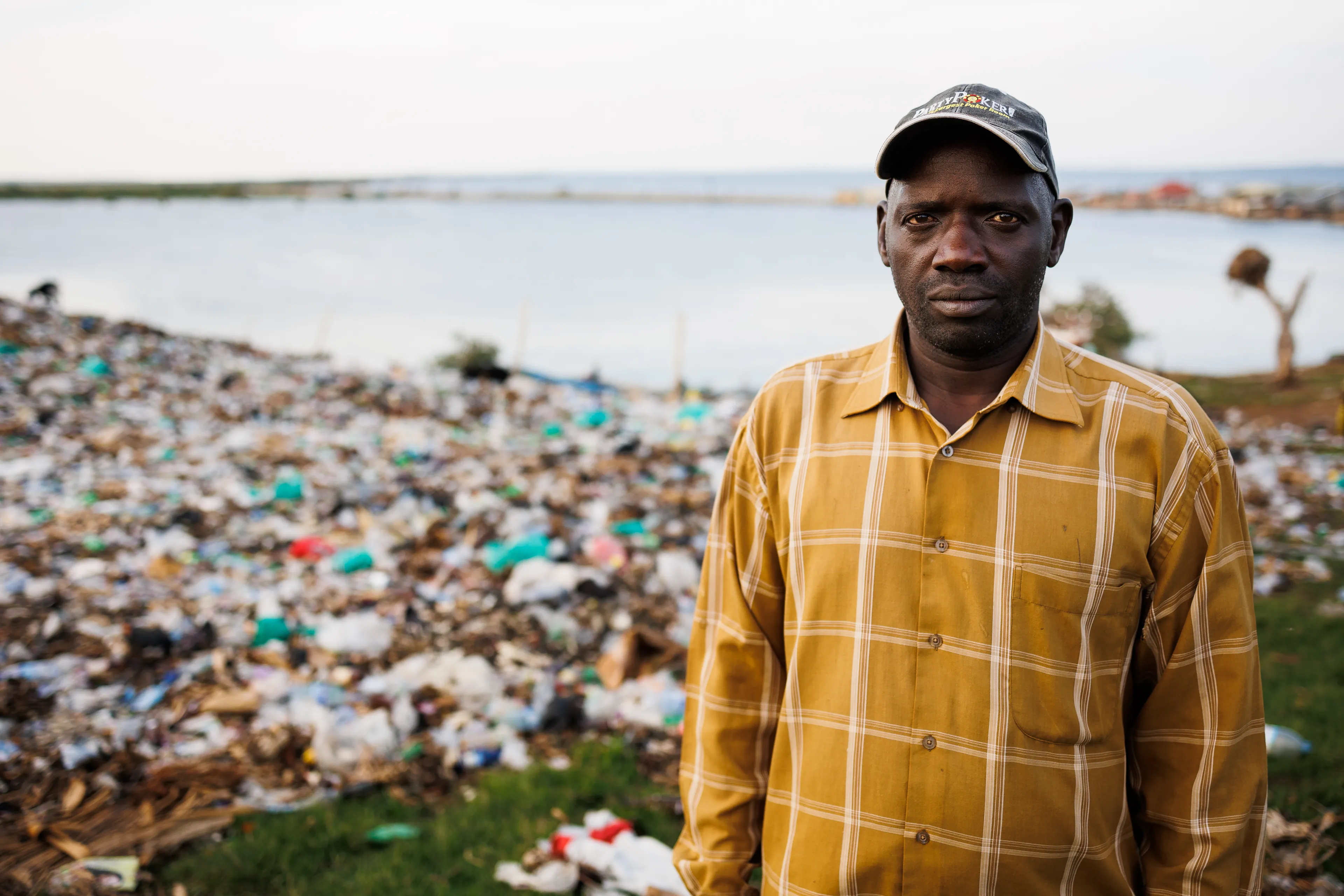 Minder plastic in het Victoriameer