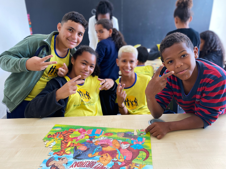 Een veilige plek voor kinderen in Braziliaanse achterstandswijk