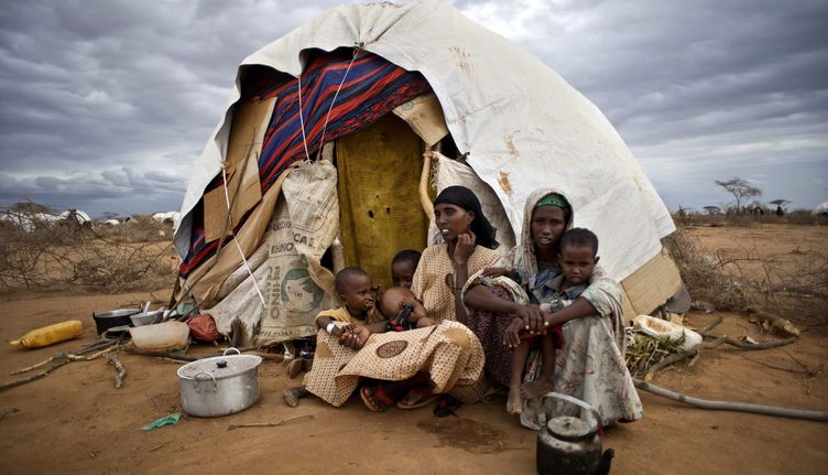 Noodtoestand in Ethiopië. Geef voor voedsel, water en hygiënekits